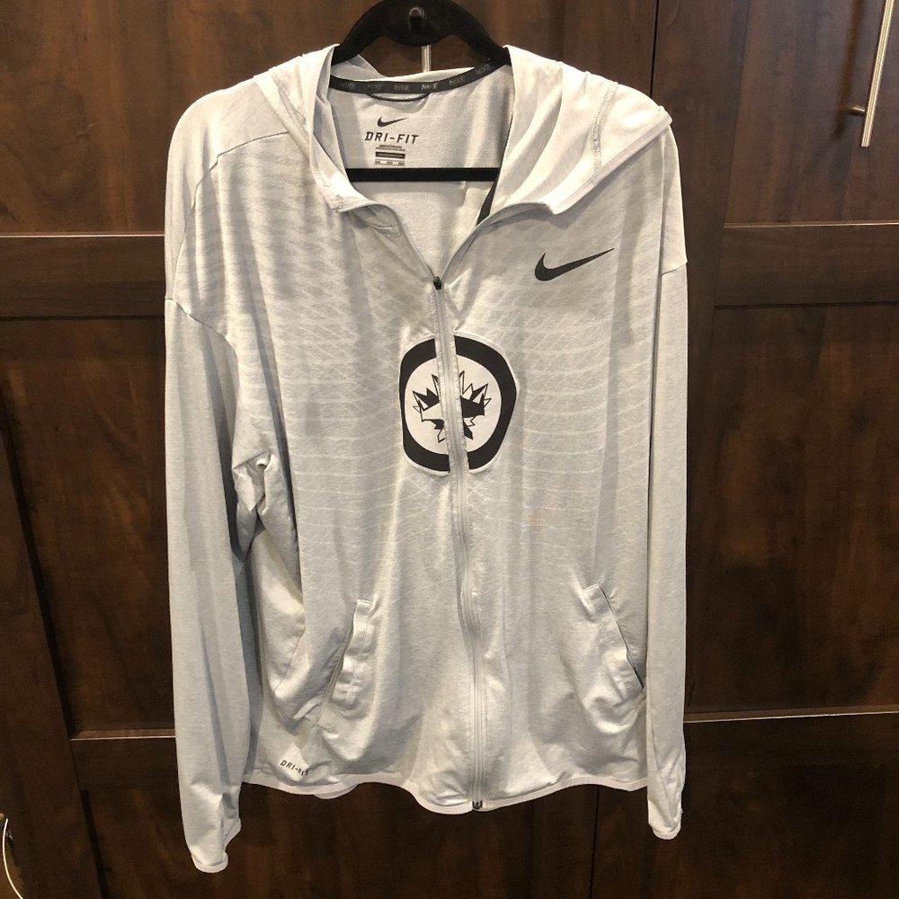 Winnipeg Jets Nike Zip Up Jacket
